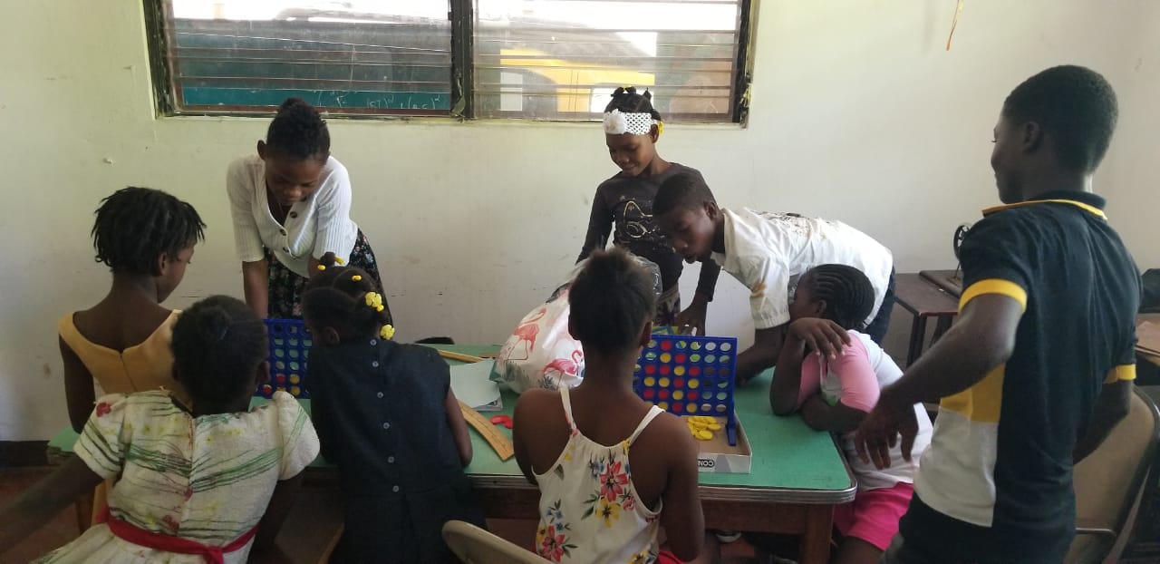 Children learning through play at Zacchaeus Ministry
