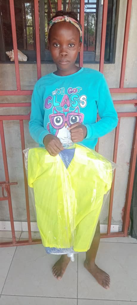 Bright uniform shirt for a new school year